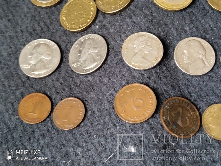 Большой набор монет+бонус коробка монет, фото №11