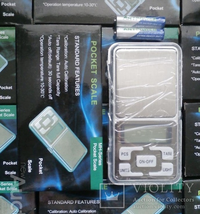 Ювелирные карманные весы Pocket Scale MH-200 0,01-200г с батерейками, фото №3