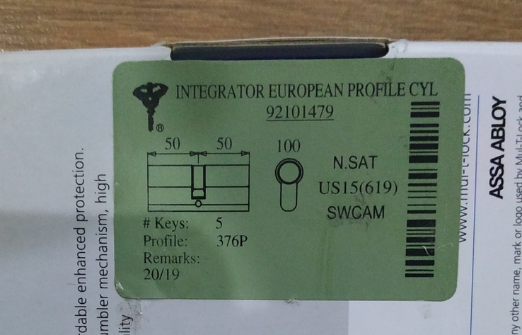 Замок MUL-T-LOK Integrator 50Х50, photo number 7