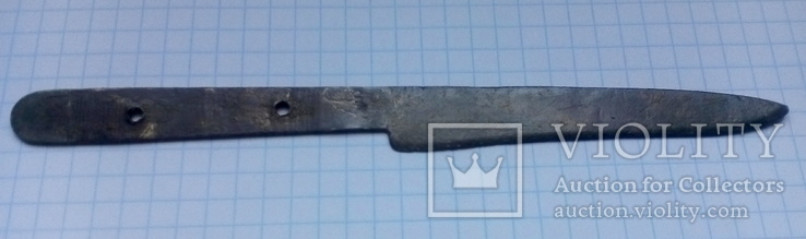  Нож для вскрытия конвертов " Бронза, клеймо. 19 век, фото №5
