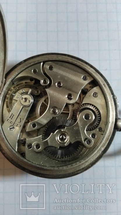 Часы Павел Буре серебро, фото №3