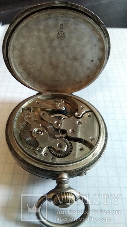 Часы Павел Буре серебро, фото №4