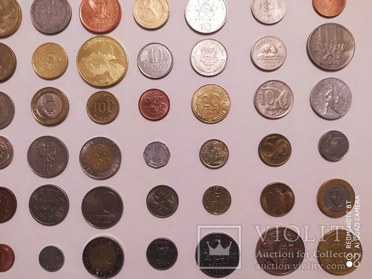 Монеты мира без повторов 100 штук, фото №8