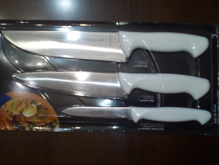 Набор ножей TRAMONTINA PREMIUM 1уп (3 штуки), фото №2