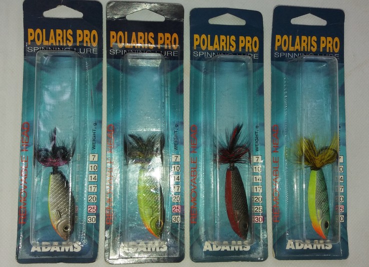 Рыбка ADAMS - блесна вертикального ужения - 4 шт. (#3)