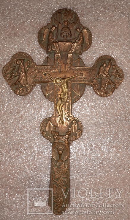 Крест бронза  большой