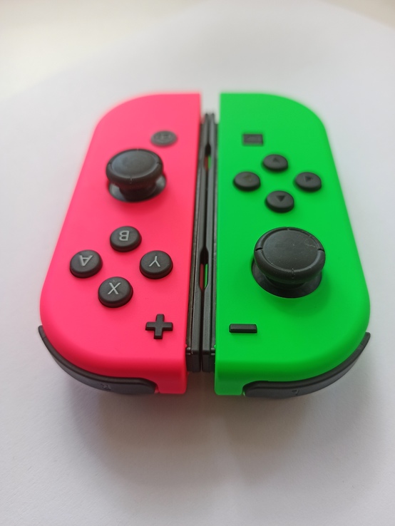 Беспроводные контроллеры Nintendo Switch Joy-Con Pair Neon Green-Pink., фото №3