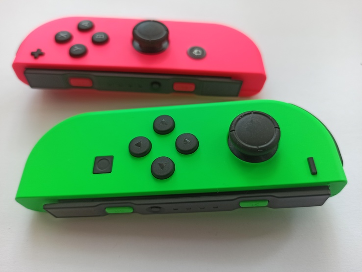 Беспроводные контроллеры Nintendo Switch Joy-Con Pair Neon Green-Pink., фото №5