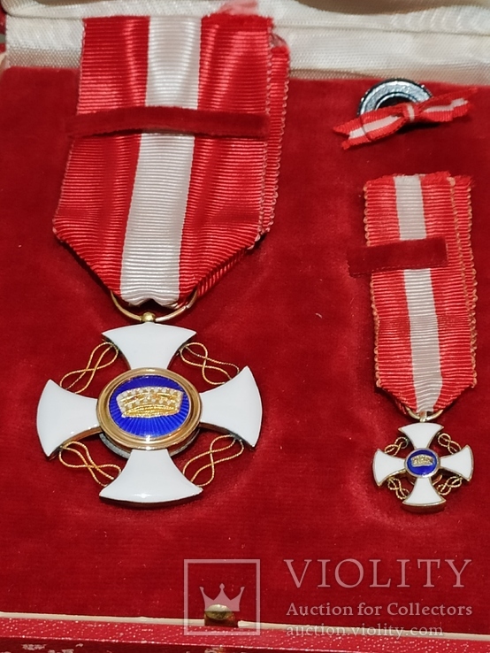 Орден Короны Италии, рыцарский крест