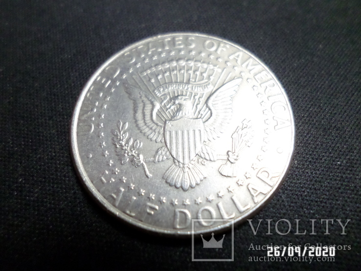 Монета США 50 центов 1995 года, Кеннеди.Half dollar USA, фото №3