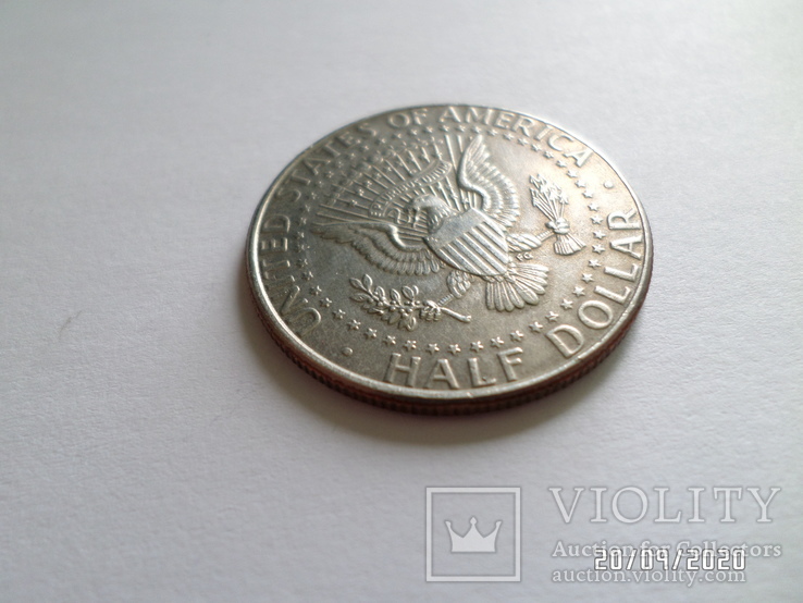 Монета США 50 центов 1995 года, Кеннеди.Half dollar USA, фото №12