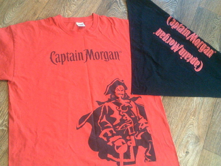 Captain Morgan - 2 футболки + бандана, photo number 2