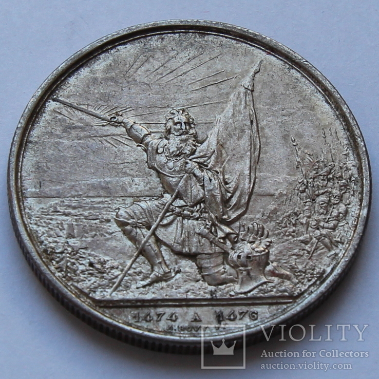 5 франков 1874 Швейцария. Серебро 25,06 г