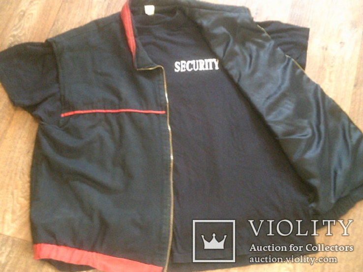  Комплект predator securitas (куртка,жилетка,футболка) разм.L - жилетка + футболка, фото №4