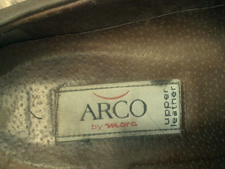 Arco - фирменные кожаные туфли разм.45, photo number 6