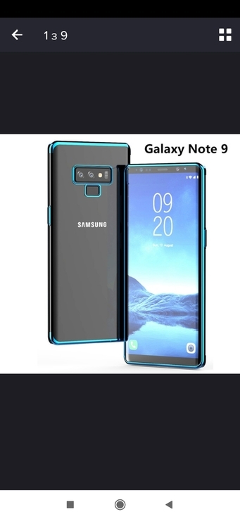 Силіконовий чохол для Samsung Galaxy note 9, photo number 3