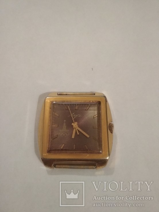 Мужские часы " Луч" (AU 10) "Олимпиада 80" СССР., фото №2