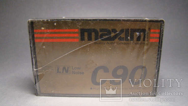 Аудио кассеты MAXIM LN90 4шт, фото №7