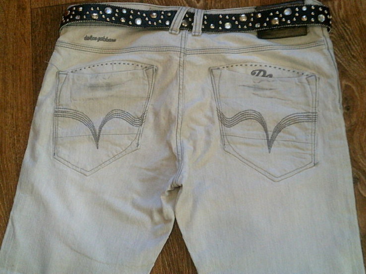Dolce Gabbana- фирменные джинсы с ремнем, фото №11