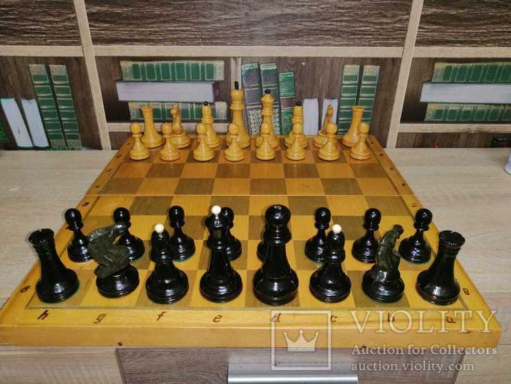 Деревянные шахматы СССР