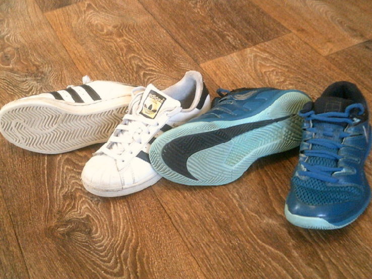 Adidas+Nike - кроссовки разм. 36, фото №8