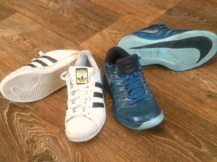 Adidas+Nike - кроссовки разм. 36, фото №3