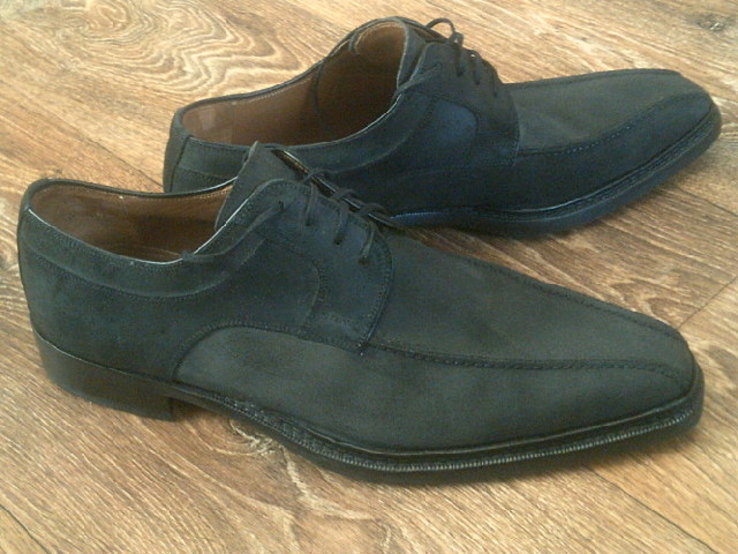 Massimo Emporio  - фирменные кожаные туфли р.44, фото №4