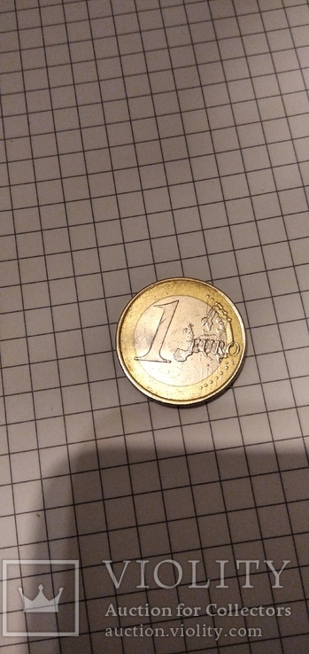 1 евро Андорра 2016 г, фото №3