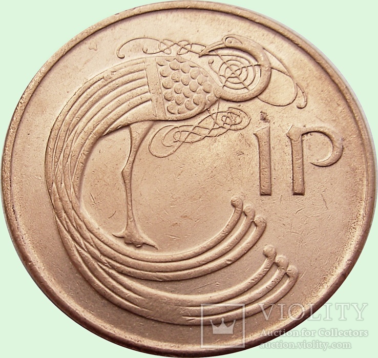 154.Ireland 1 penny, 1990, photo number 2