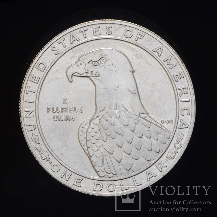 1 Доллар 1983 Р Олимпиада (Серебро 0.900, 26,73г), США