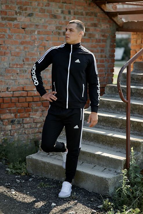 Мужской Трикотажный спортивный костюм Adidas (размер M), фото №3