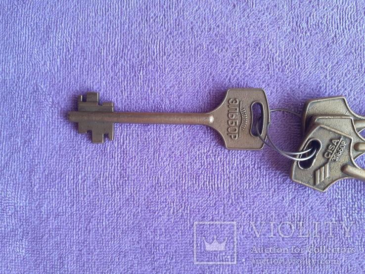 Четыре ключа,латунь, фото №3