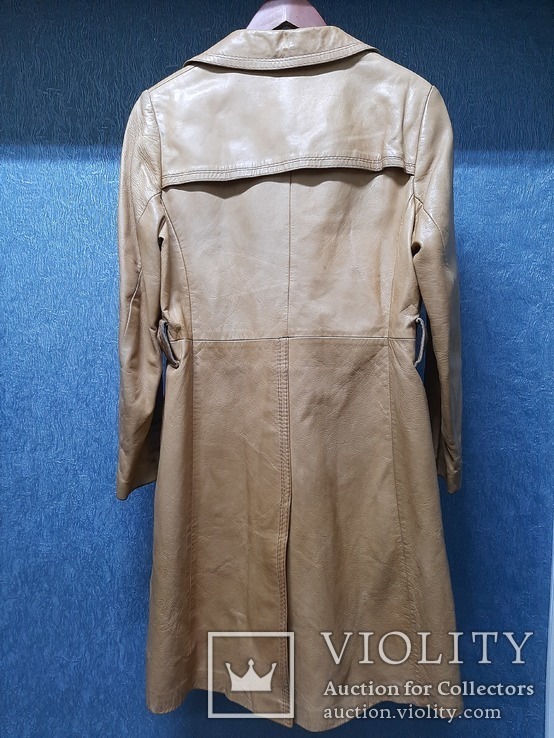 Пальто кожаное женское из СССР (№3), фото №3