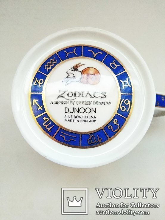 Кружка Dunoon zodiacs Козерог (костяной фарфор), фото №8