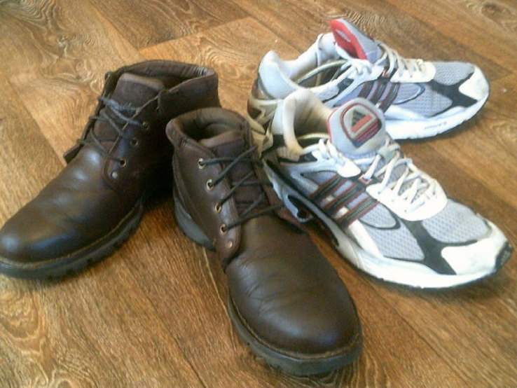 Kat + Adidas походные ботинки ,кроссовки разм.45