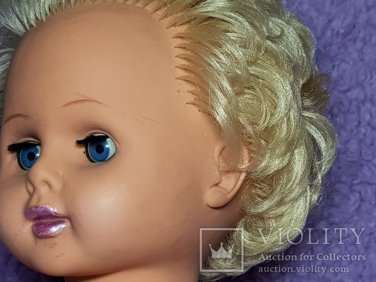 Кукла ГДР блондинка 47 см, фото №8