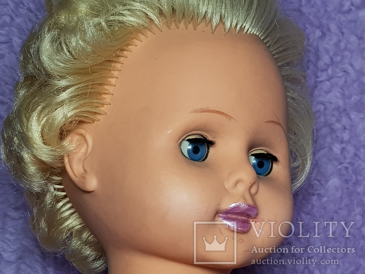 Кукла ГДР блондинка 47 см, фото №9