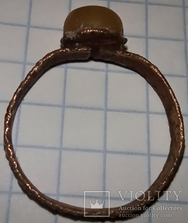 Кольцо, перстень со вставкой, фото №10