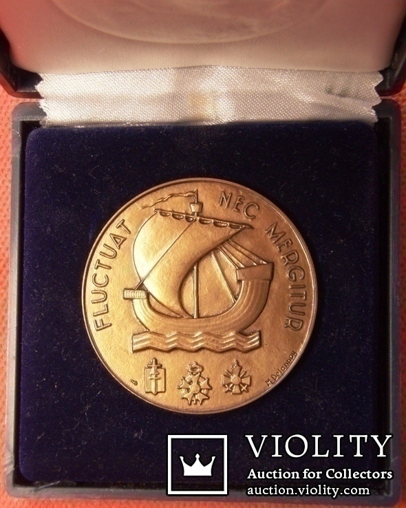 Франція, пам'ятна медаль 1995, фото №2
