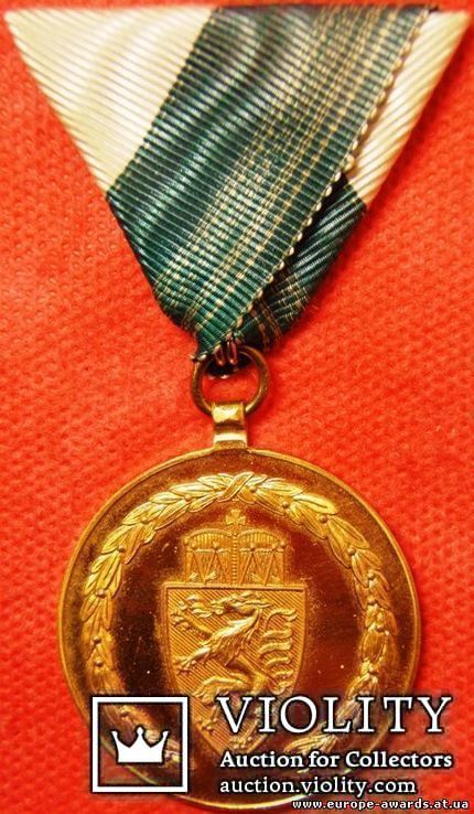 Австрия, Пожарная медаль за 50 лет выслуги, фото №2