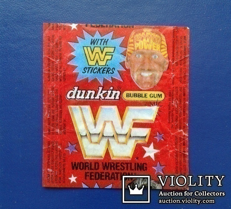 Обертка ,,World wrestling federation", dunkin - Испания., фото №2