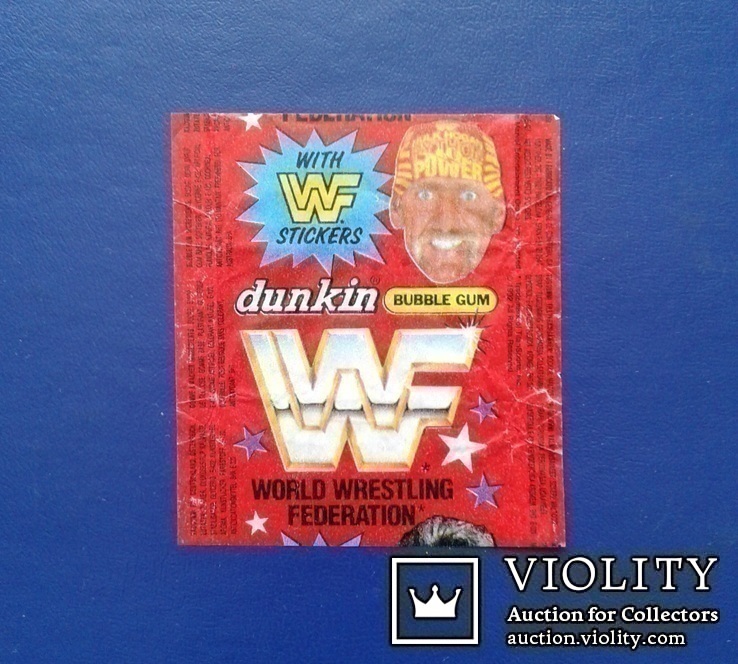 Обертка ,,World wrestling federation", dunkin - Испания., фото №7