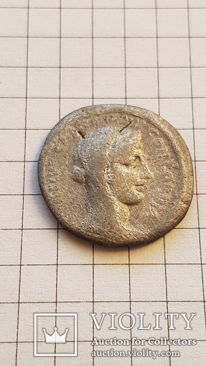 Денарий Titus Didius Villa Publica 55рік до н.е.