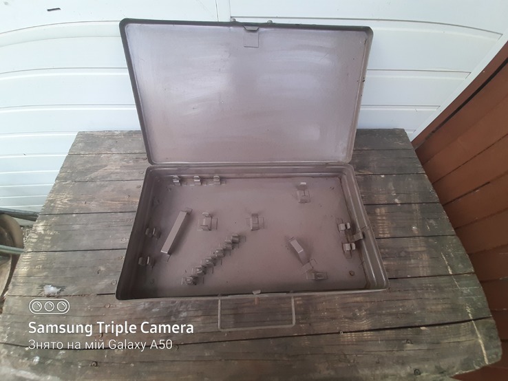 Ящик -чемоданчик металический для инструмента, фото №5