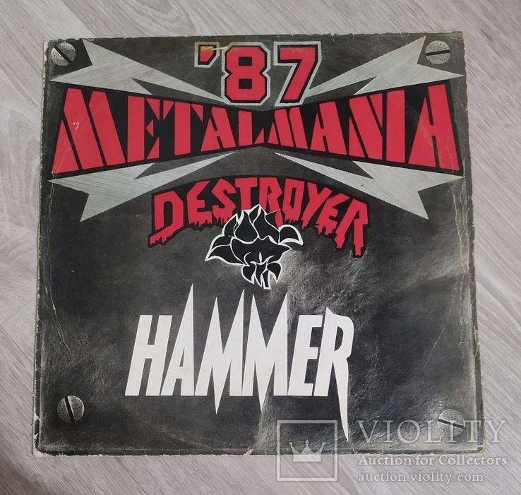 Виниловая пластинка MetalMania87. Польша