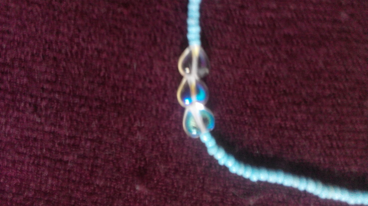 Дамское ожерелье из бисера, фото №2