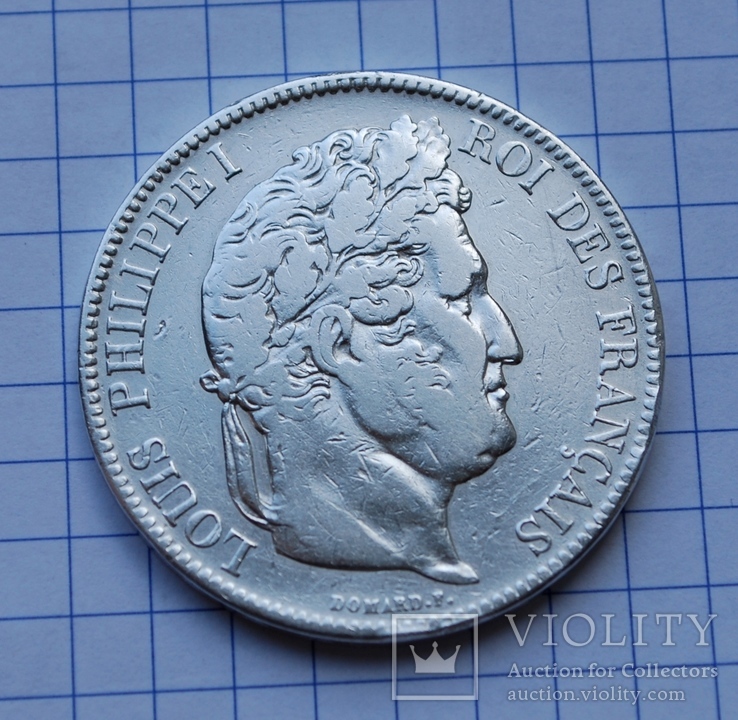 5 франков 1833 г., фото №2