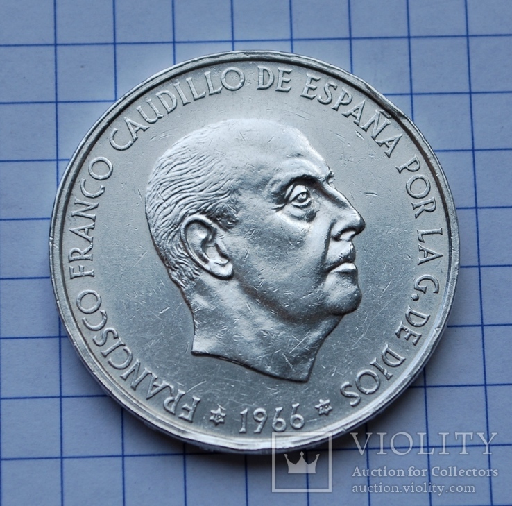 Испания 100 песет 1970 года., фото №3