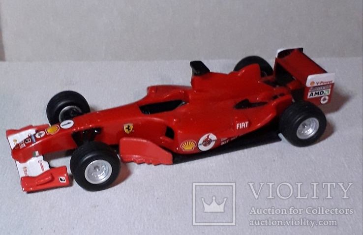 Машинка FERRARI F 2005 1:38, фото №6