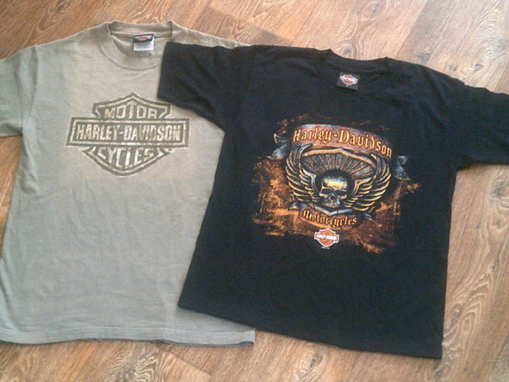 Harley Davidson - футболки 2 шт., numer zdjęcia 3